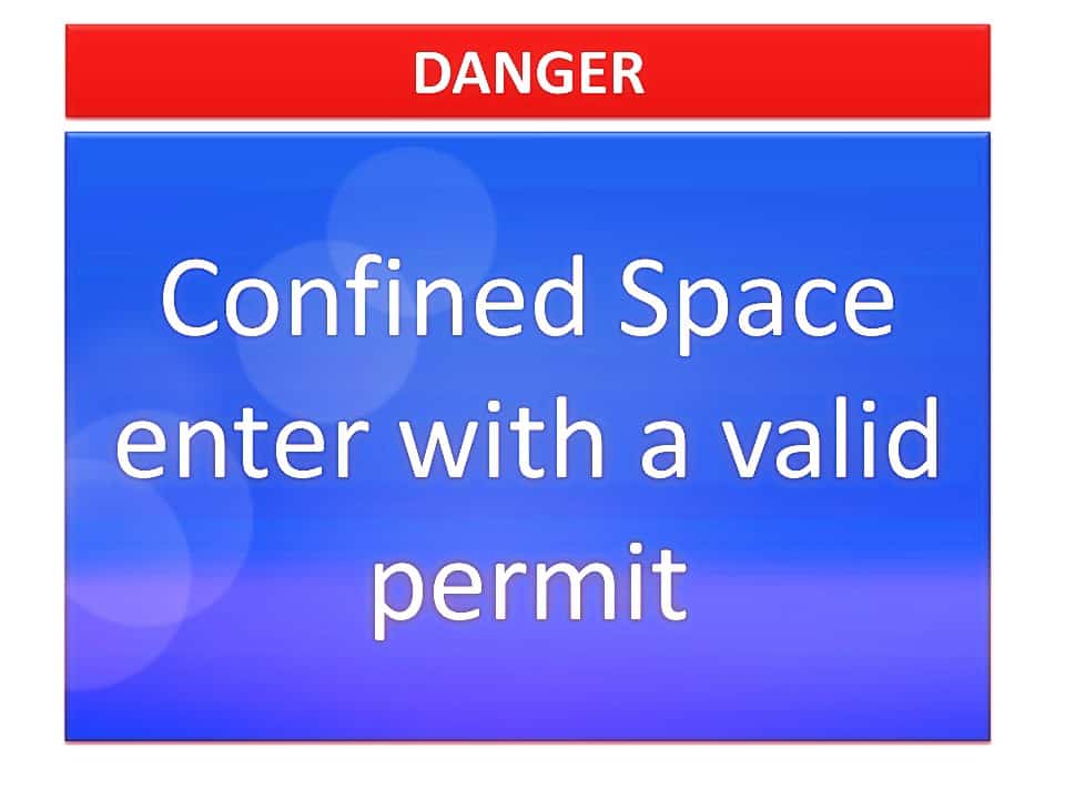 confined space dangers